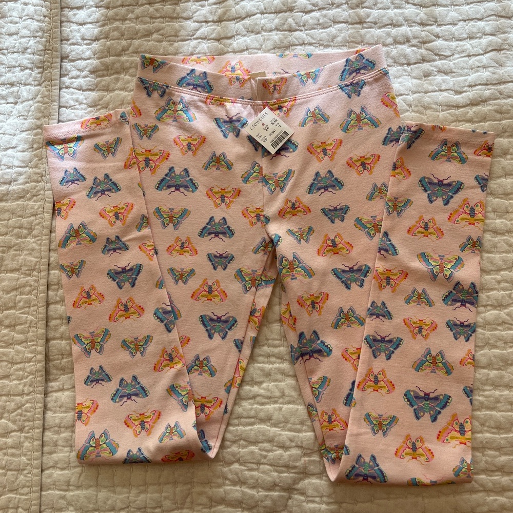 BNWT Crewcuts Girl Leggings Size 12